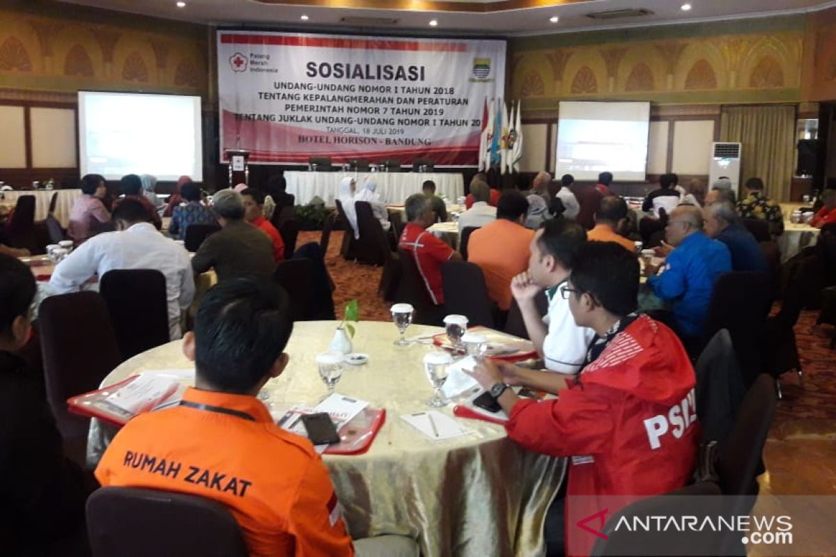 PMI Kota Bandung sosialisasi UU tentang Kepalangmerahan