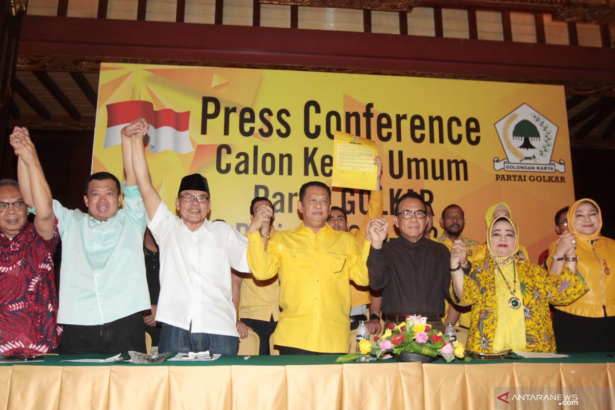 Caketum Golkar Ali Yahya dan Bamsoet komitmen rangkul kelompok muda