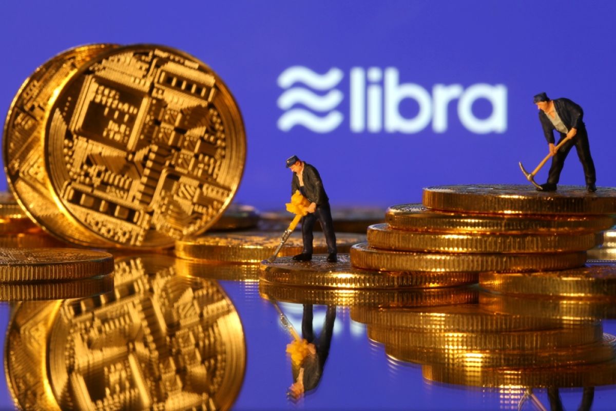 Pendukung mata uang kripto buatan Facebook Libra mundur