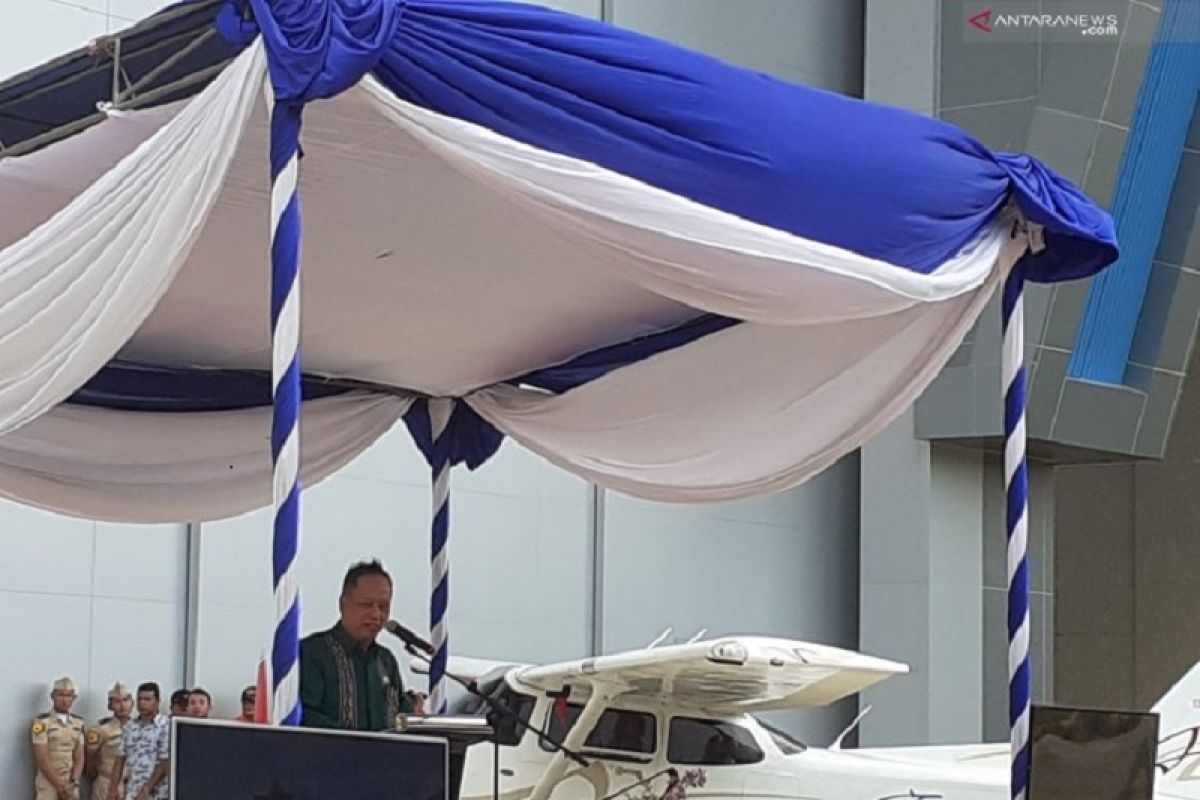Menristekdikti resmikan hanggar perawatan pesawat udara di Batam
