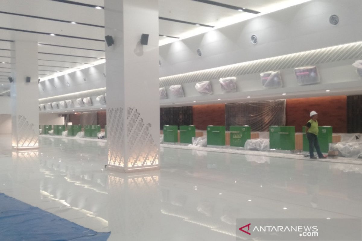 Terminal baru Bandara Solo kental nuansa Jawa