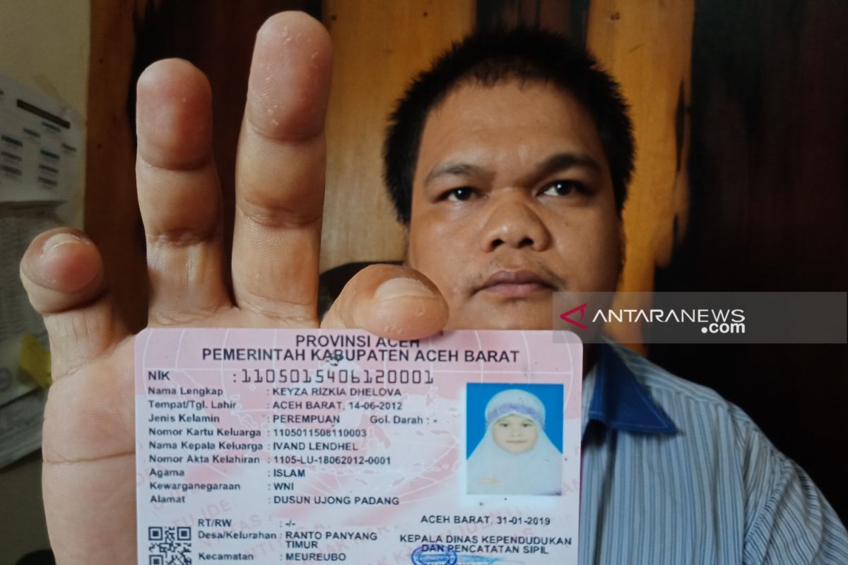 1.538 anak di Aceh Barat sudah miliki kartu  identitas