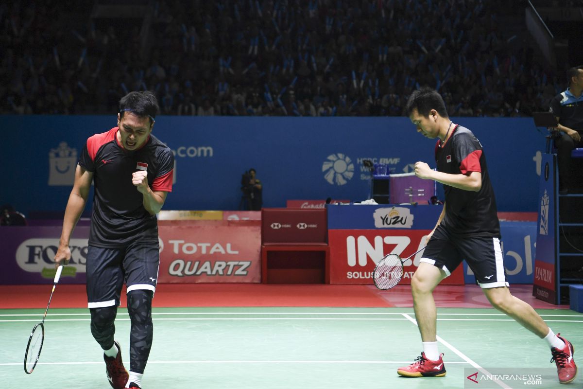 Hendra/Ahsan ke final Indonesia Open