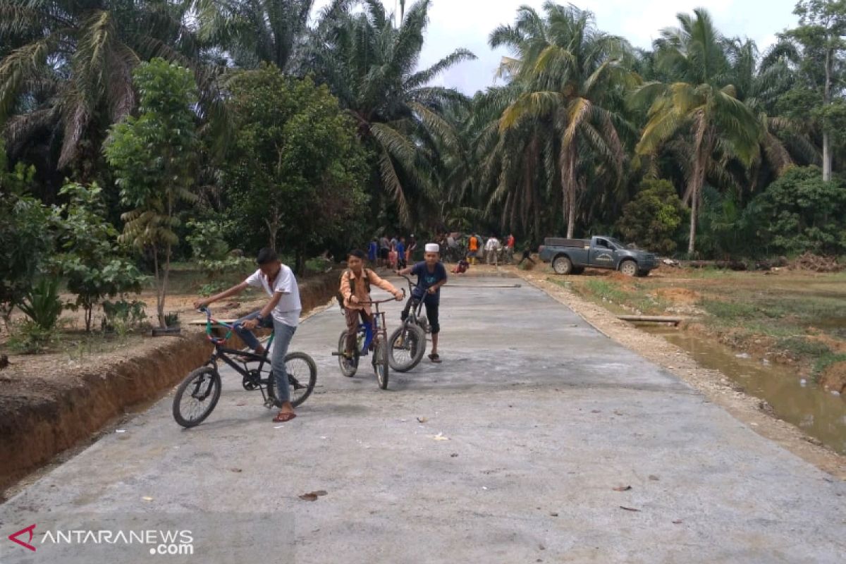 Warga mulai menikmati hasil pembangunan TMMD ke 105 Kodim 0212/TS