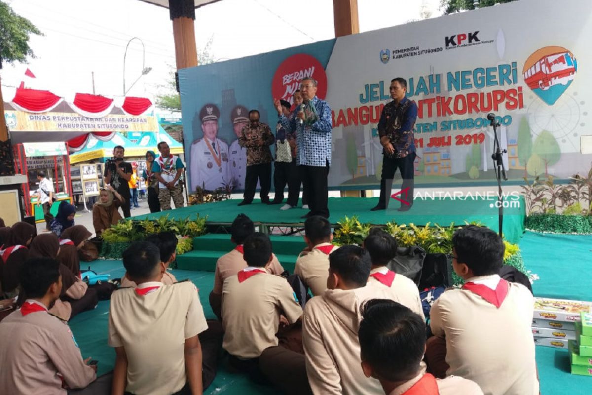 KPK edukasi antikorupsi untuk pelajar Situbondo