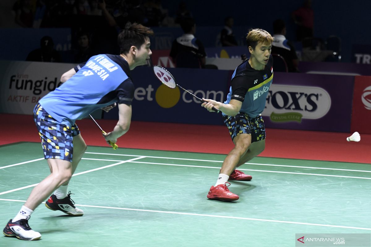 Kevin/Marcus lolos ke babak kedua China Open