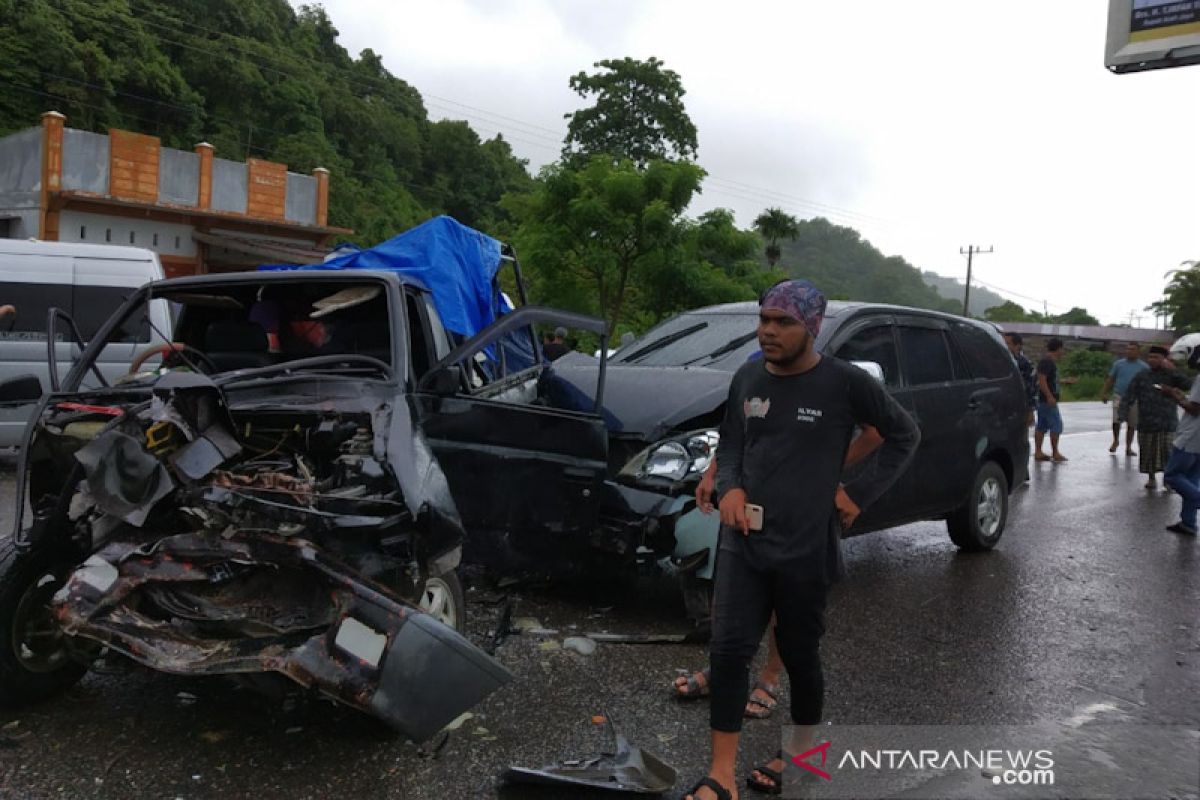 Tabrakan beruntun kembali terjadi di Aceh Jaya