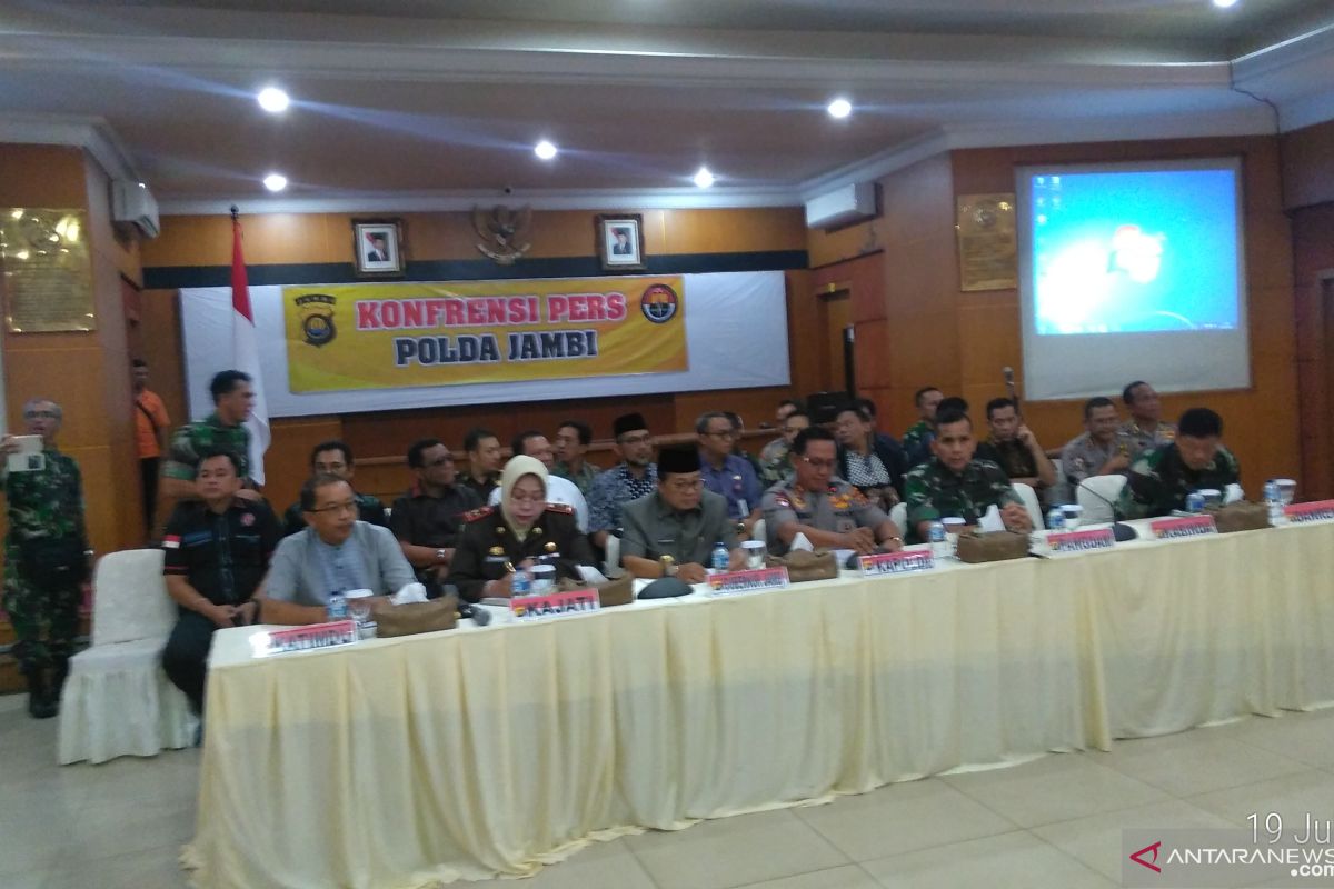 Polda Jambi tetapkan 20 tersangka penganiaya tim Satgas Kebakaran hutan