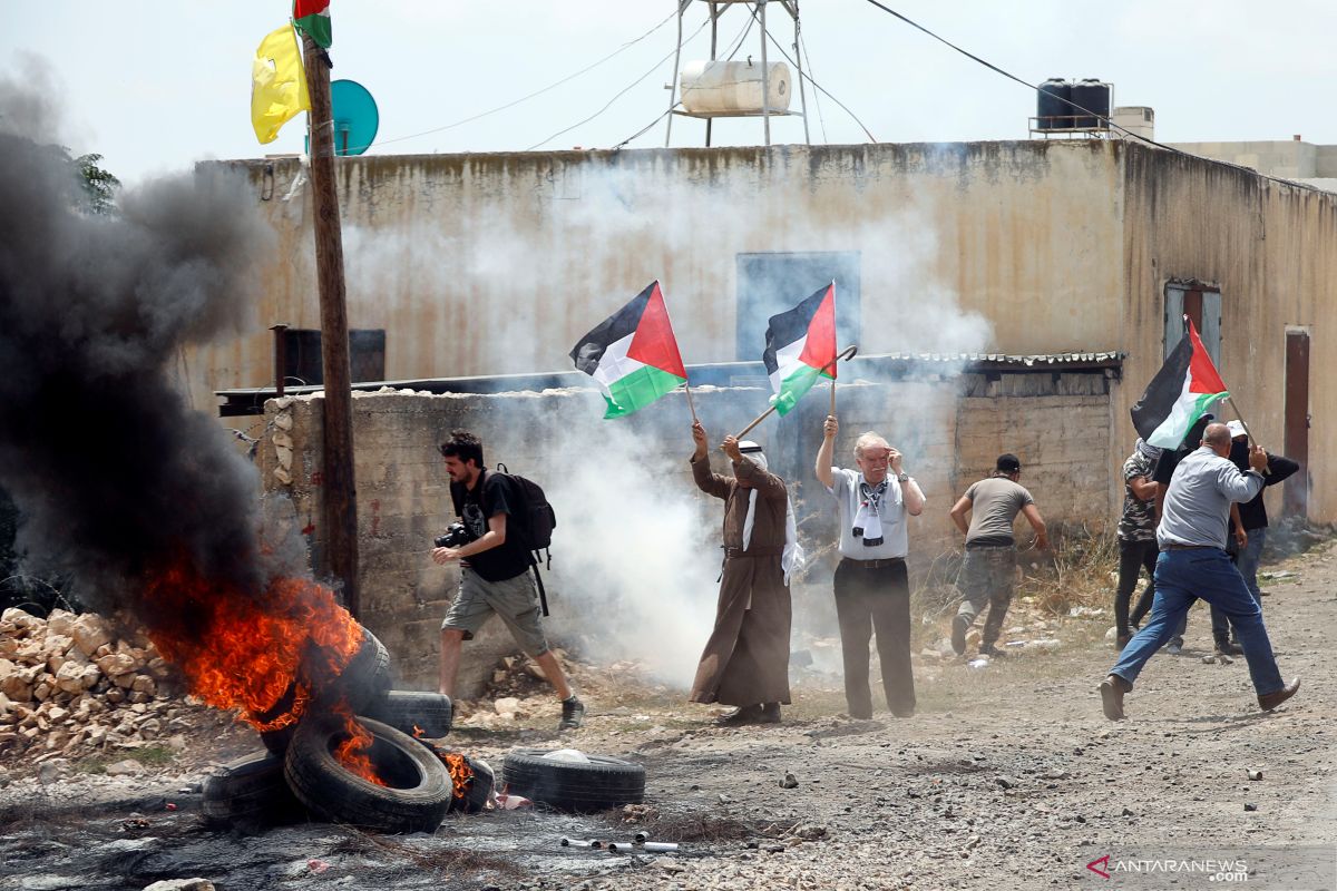 Tentara Israel melukai wartawan dalam serangan di dekat Bethlehem