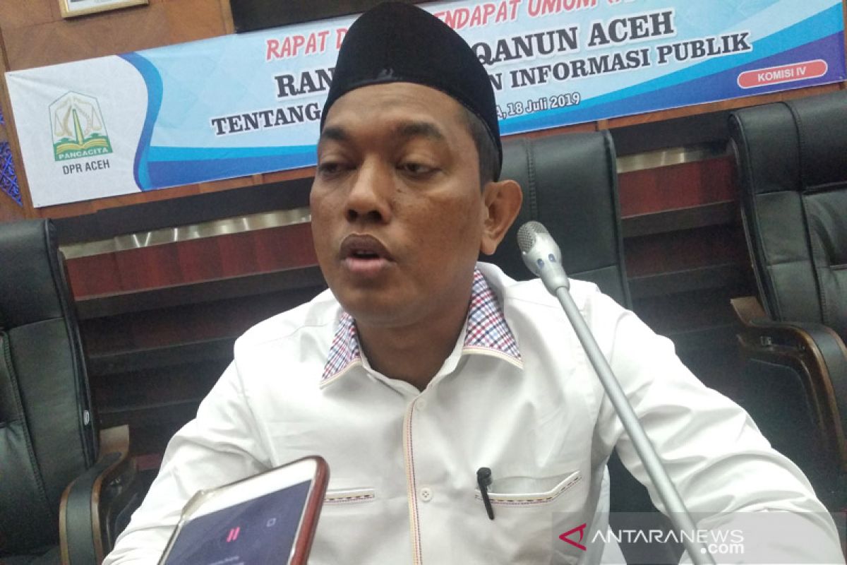 Parlementaria - DPRA targetkan pembahasan raqan informasi publik tuntas September  2019