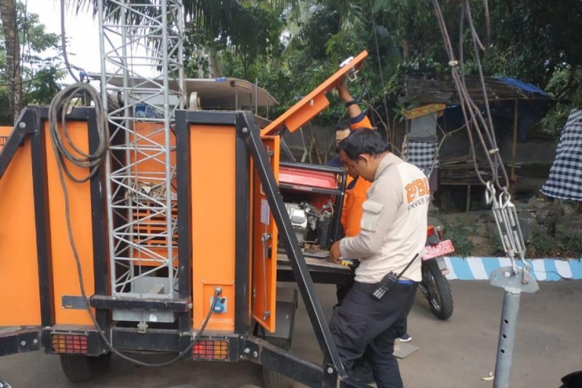 BNPB hibahkan sirene Gunung Agung pada BPBD Bali