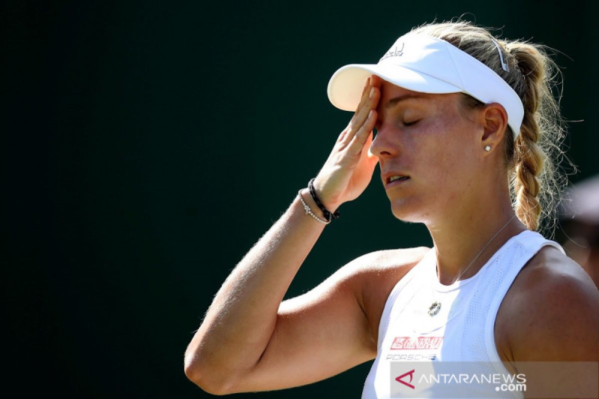 Kerber pisah dengan pelatih usai gagal di Wimbledon