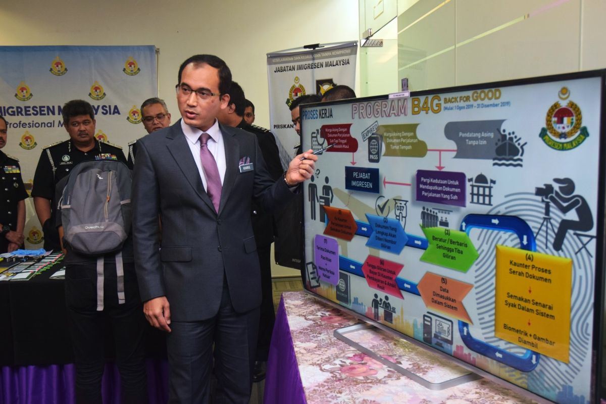 Imigrasi Malaysia minta PATI  WNI lengkapi dokumen sebelum ikut pemulangan
