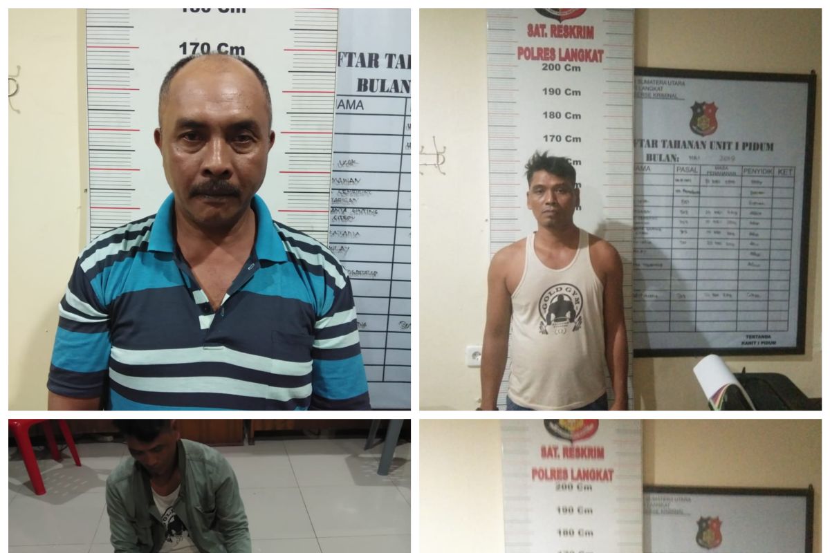 Tiga minggu, Polres Langkat tangkap tersangka judi togel dan dadu kopyok