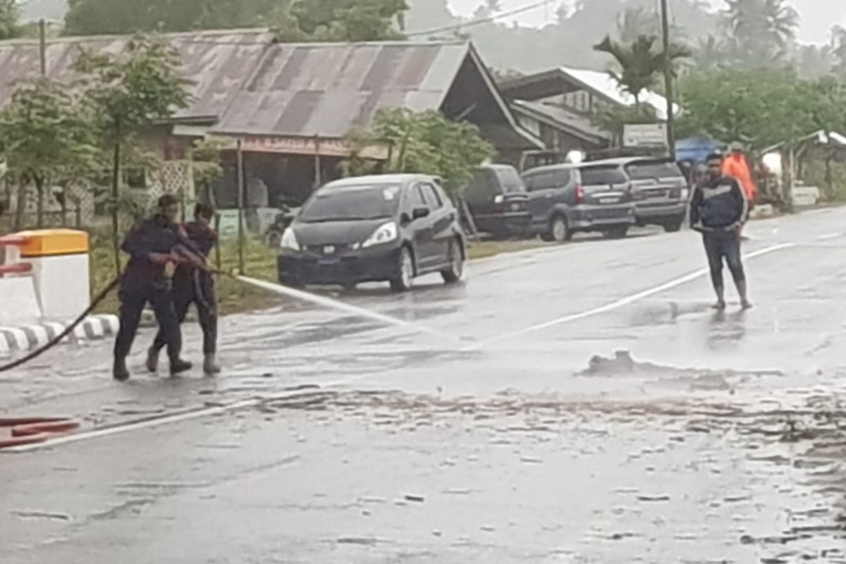 Syawali meninggal tertimpa pohon saat di jalan