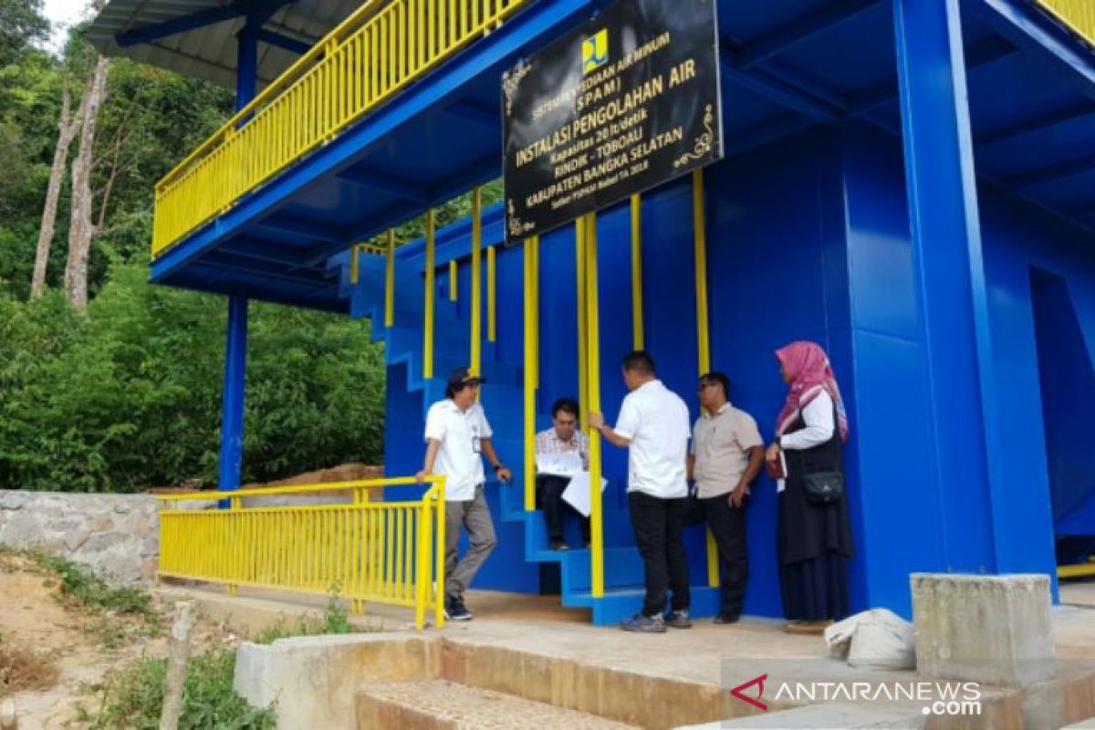 UPT PAM Bangka Selatan pastikan pasokan air lancar saat musim kemarau