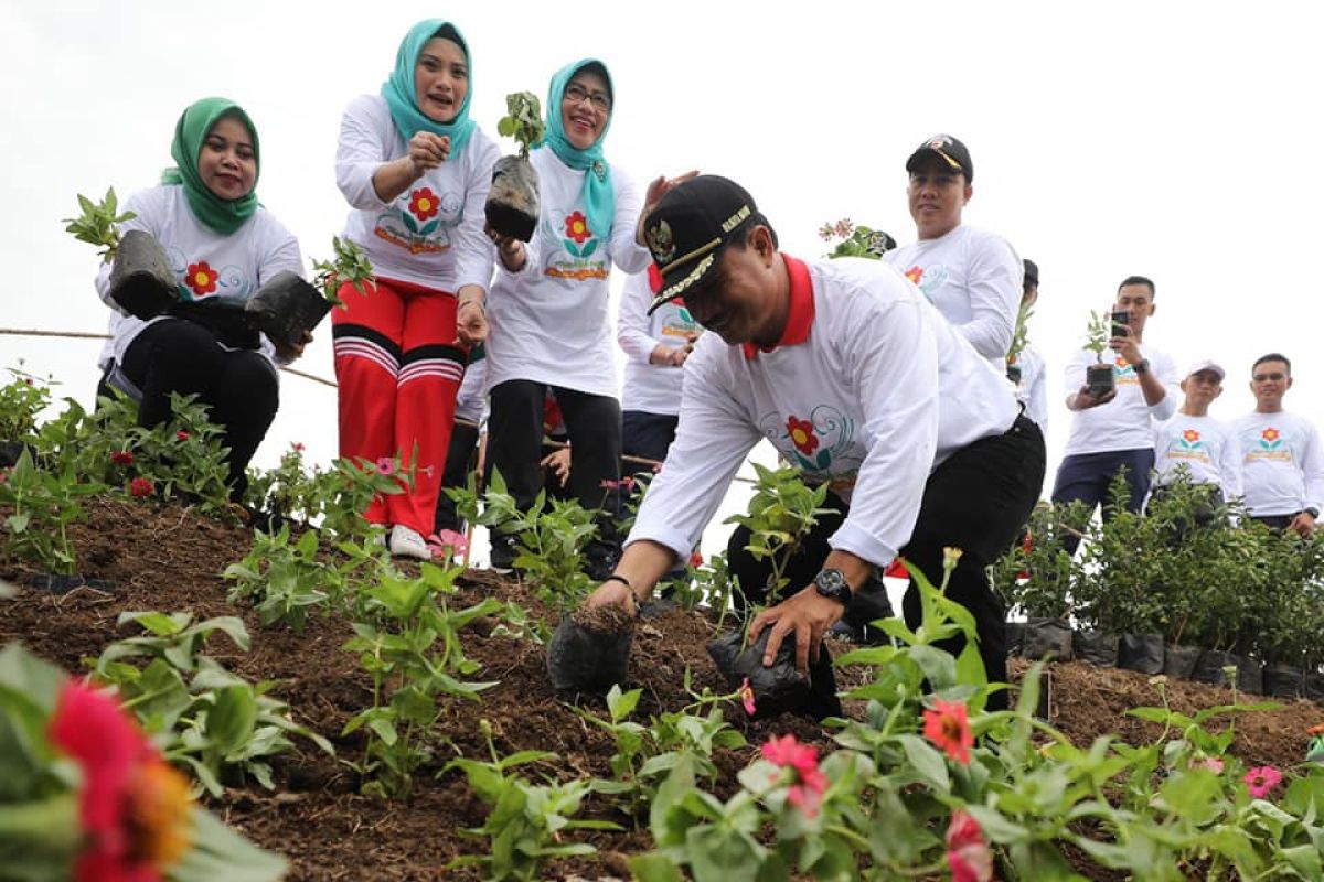 Ikon kota sejuta bunga percantik Kota Madiun