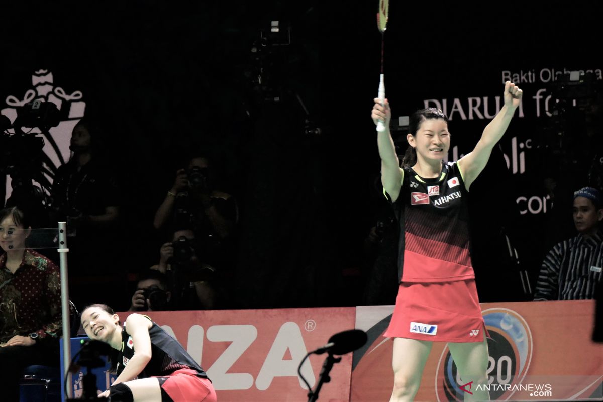 Sempat demam tinggi, ganda putri Jepang melaju ke final Indonesia Open