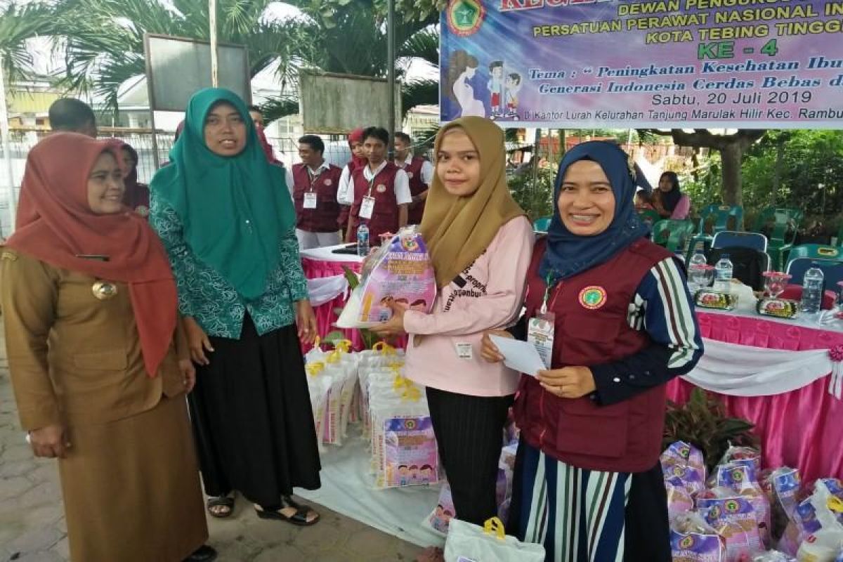 PPNI edukasi ibu hamil di Tebing Tinggi