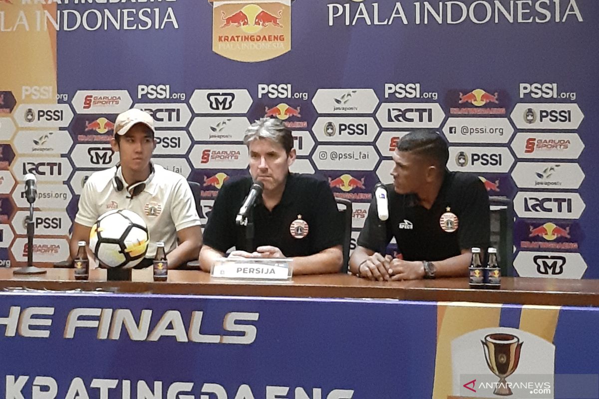 Persija puas raih kemenangan laga pertama final Piala Indonesia