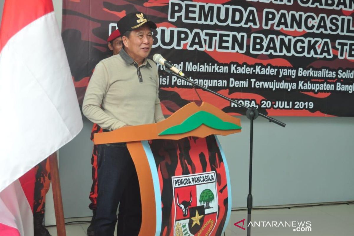 Bupati Bangka Tengah harapkan PP terapkan nilai luhur Pancasila