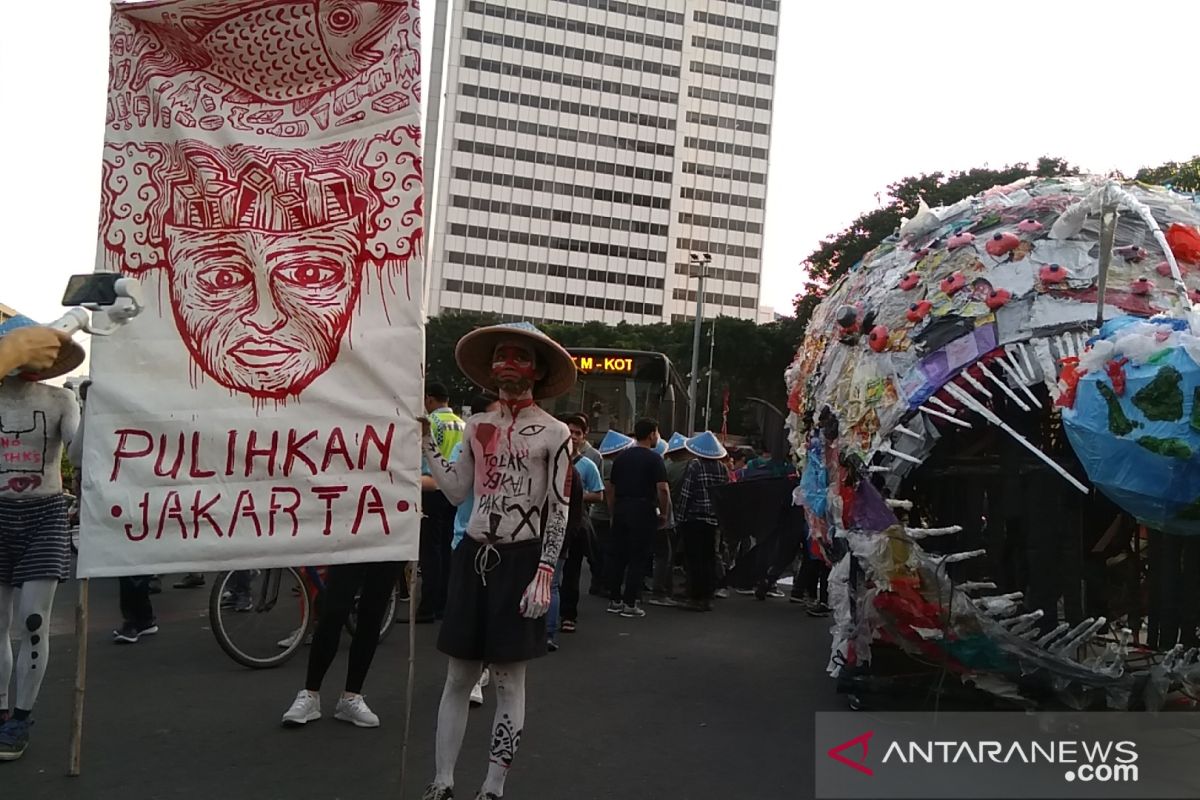 Kampanye tolak plastik sekali pakai disuarakan 49 elemen masyarakat