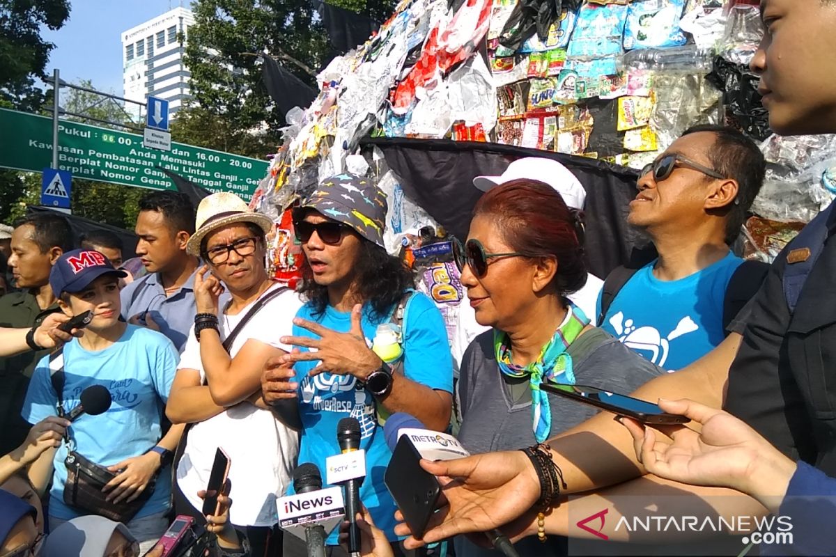 Ikut kampanye tolak penggunaan plastik, Kaka: mengurangi dimulai dari diri sendiri