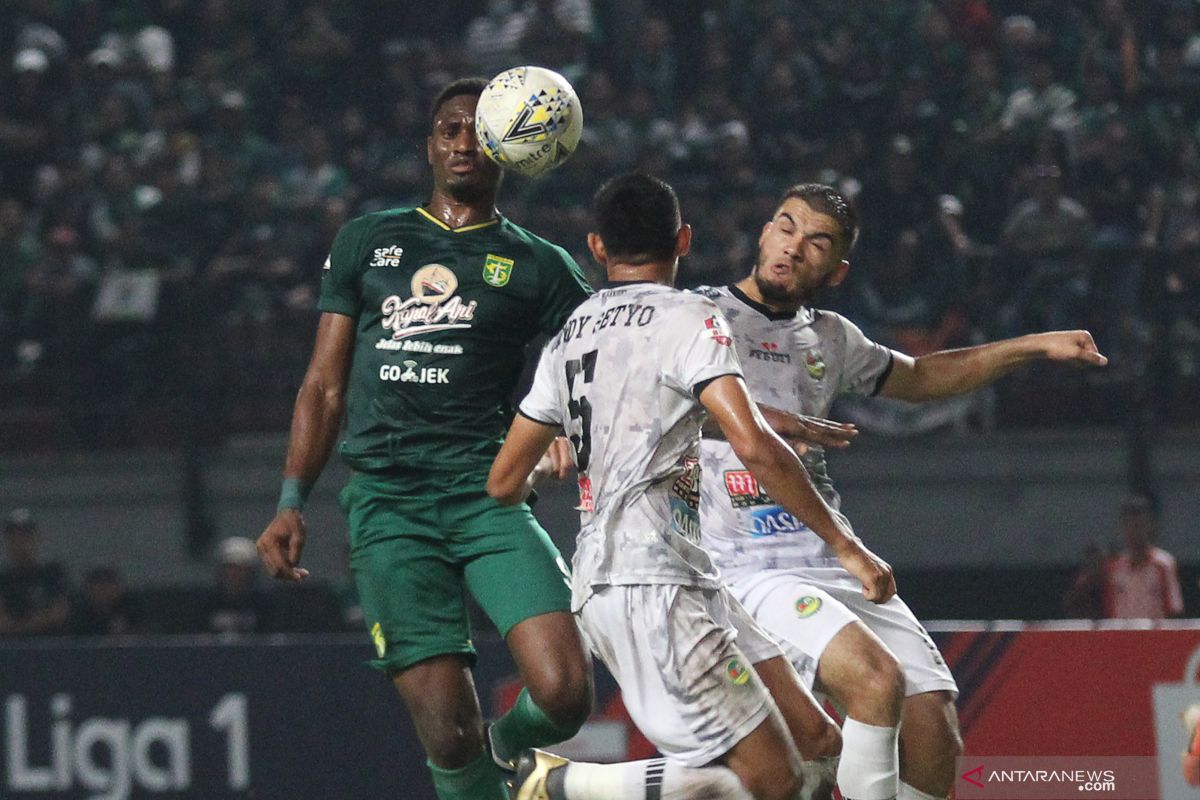 Imbangi Persebaya, PS Tira Persikabo mantapkan posisi puncak klasemen