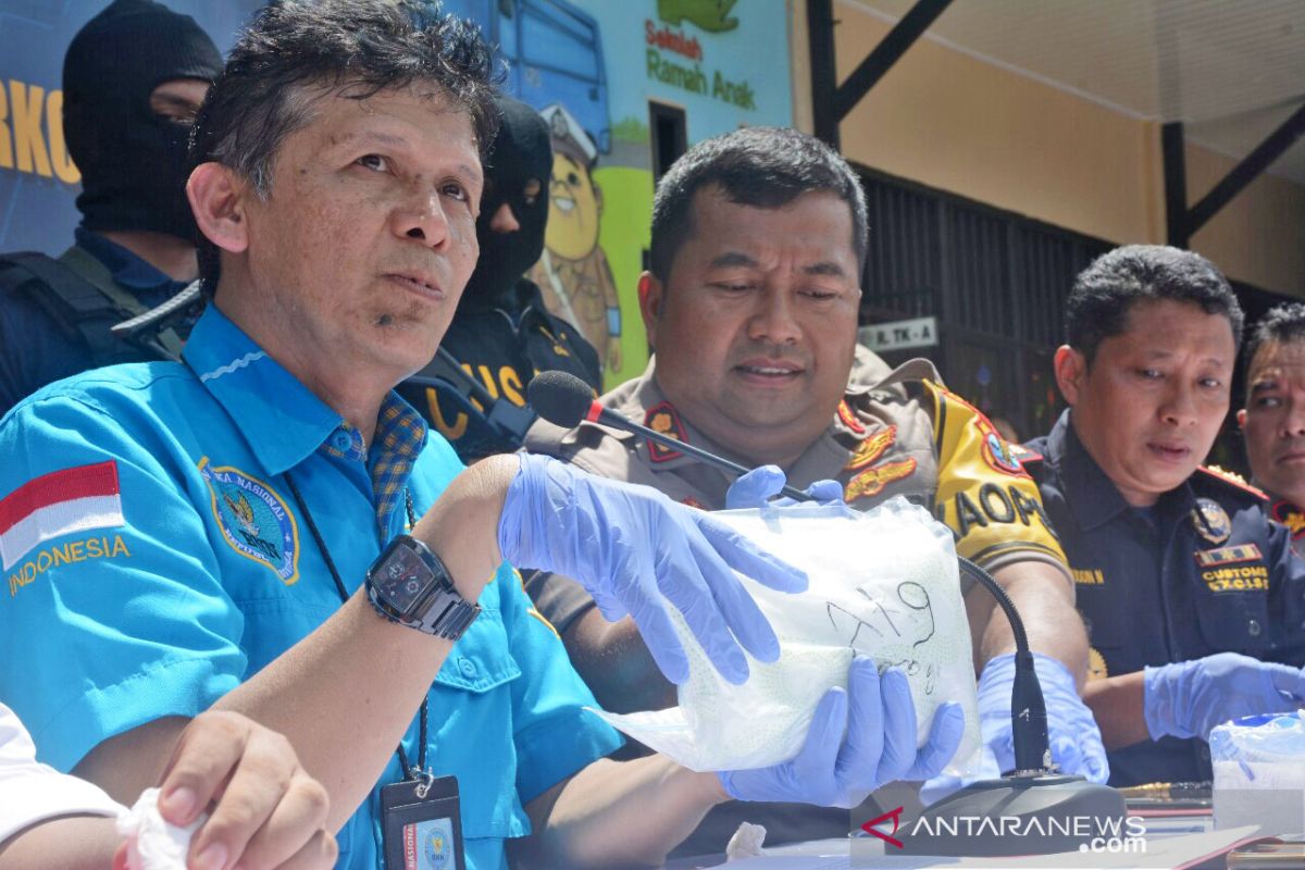 BNN tangkap tersangka terbesar di Kalimantan dengan 38kg sabu