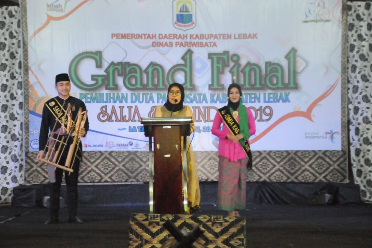 Bupati Lebak antusias hadiri Grand Final Saija Adinda 2019.