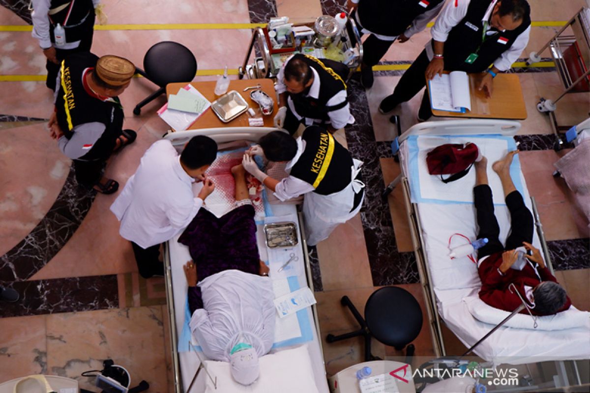 Lima calon haji Kalsel dirawat di rumah sakit Arab Saudi