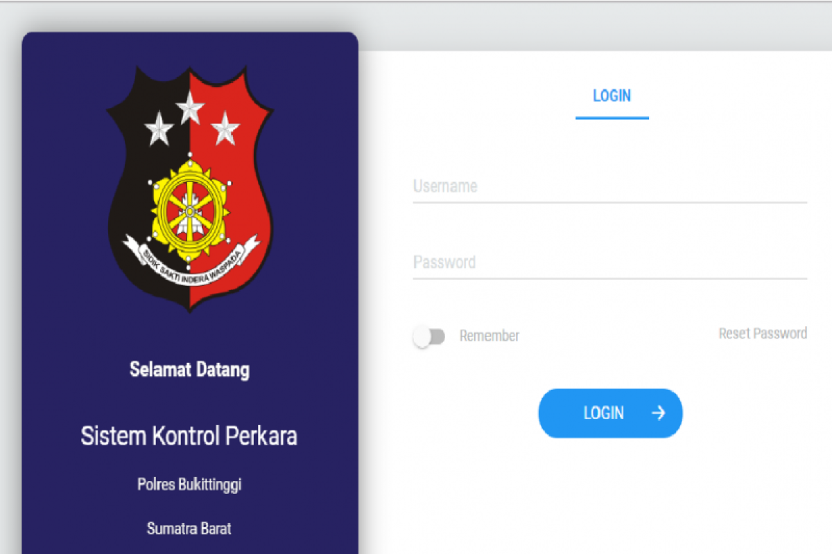 Ingin tahu perkembangan perkara di Polres Bukittinggi, cek saja di www.sikoperbukit.com