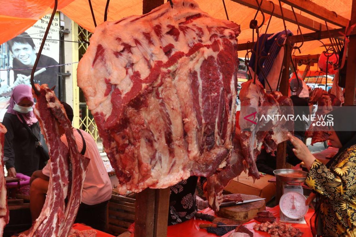 Harga daging sapi di Baturaja naik Rp130.000/Kg