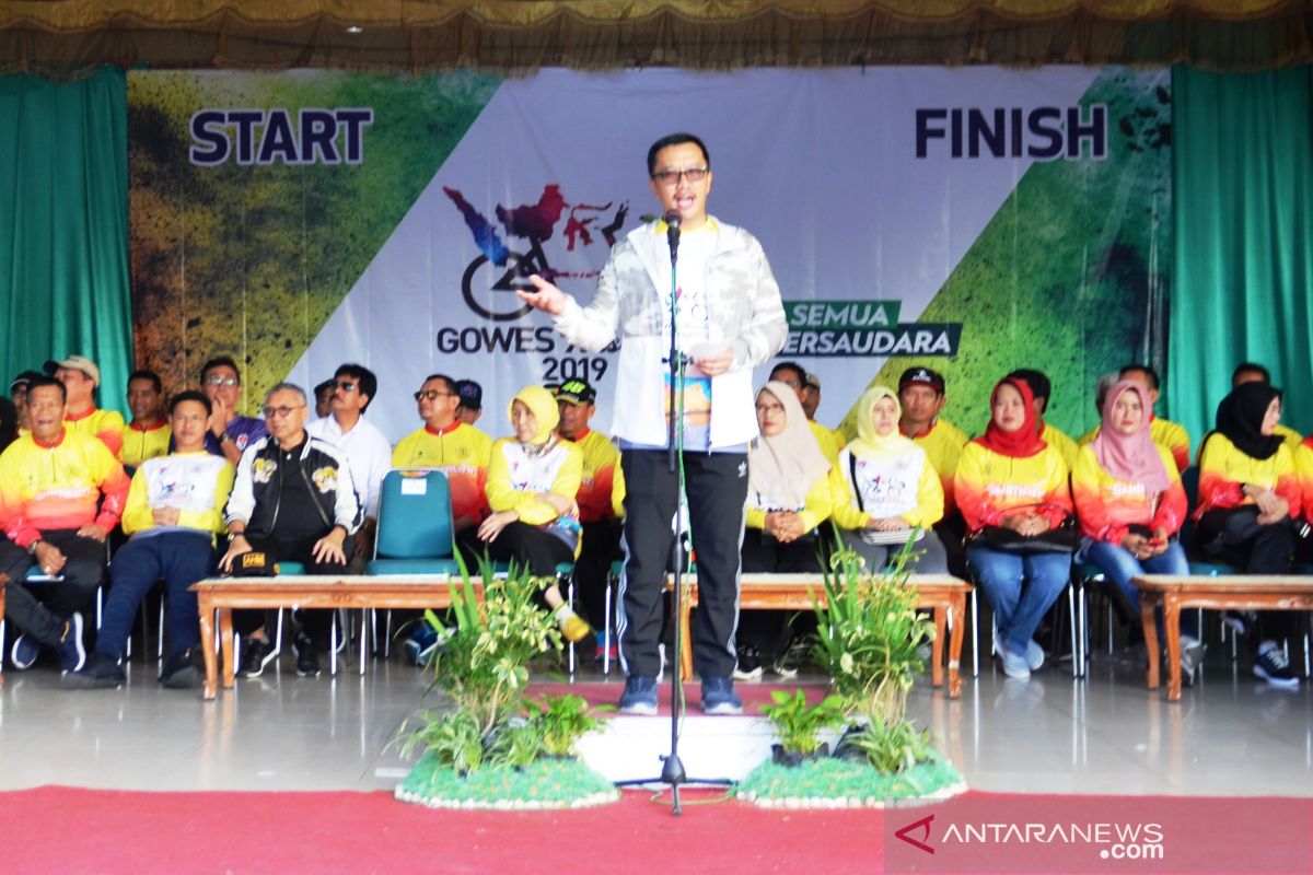 Menpora lepas Gowes Nusantara di Batola