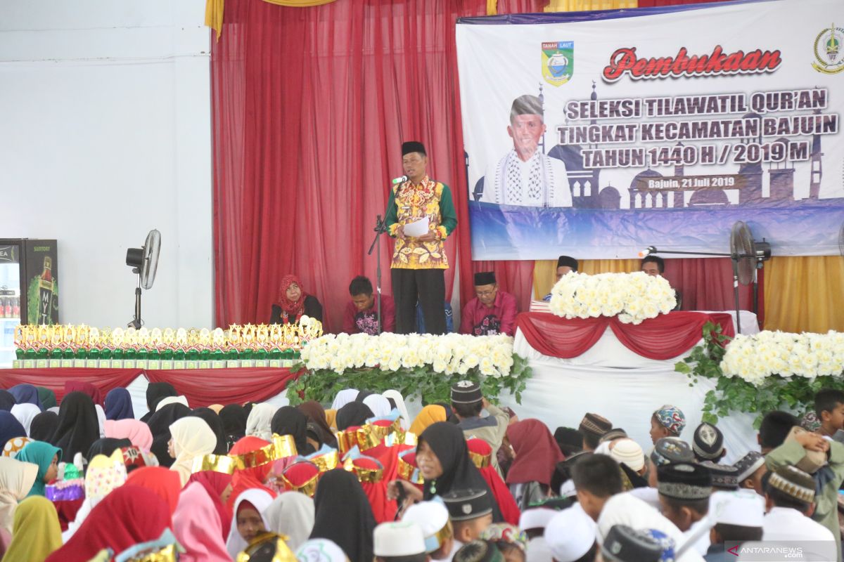 Bupati buka STQ Kecamatan Bajuin