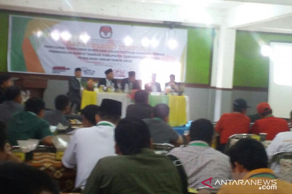 KPU gelar rapat penetapan kursi DPRD Labura