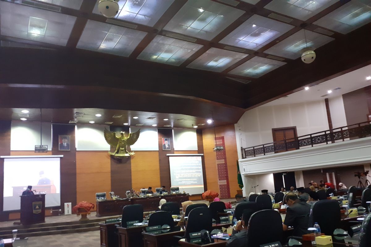 DPRD-Pemprov Sumbar realisasikan dana hibah KPU dan Bawaslu dalam KUA-PPAS 2020