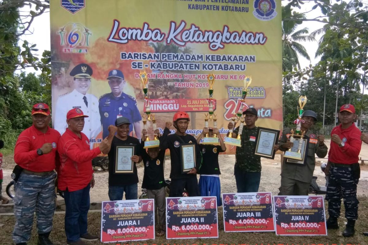 BPK Rahel juarai lomba ketangkasan se-Kabupaten Kotabaru
