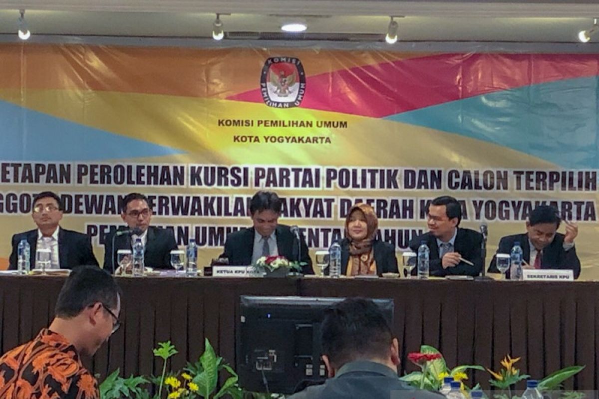 50 persen anggota DPRD Yogyakarta 2019-2024 diisi wajah baru