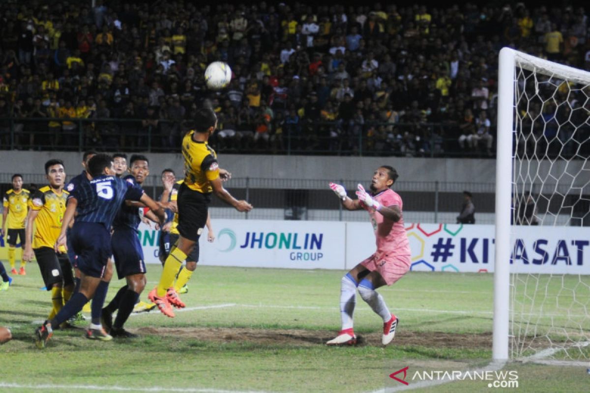 Barito Putera v Persela berbagi poin setelah bermain imbang 0-0