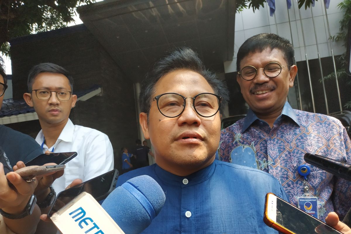 Bertemu Surya Paloh, Muhaimin: Hanya menjaga soliditas