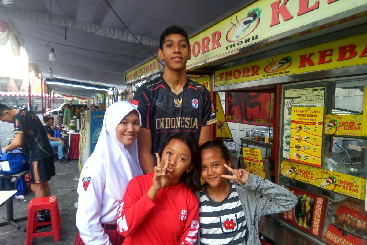 Derrick Michael,  menara tim basket Indonesia di ASG