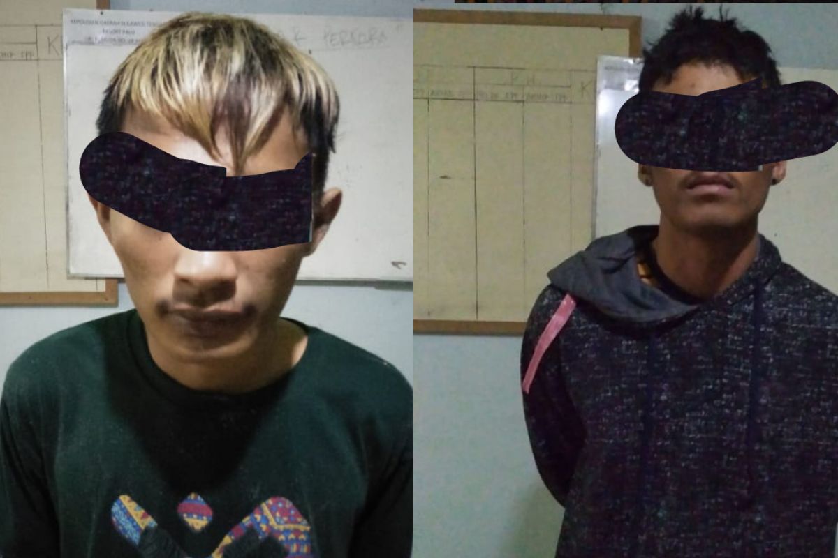 Dua penjambret di Palu ditangkap polisi setelah minta tebusan