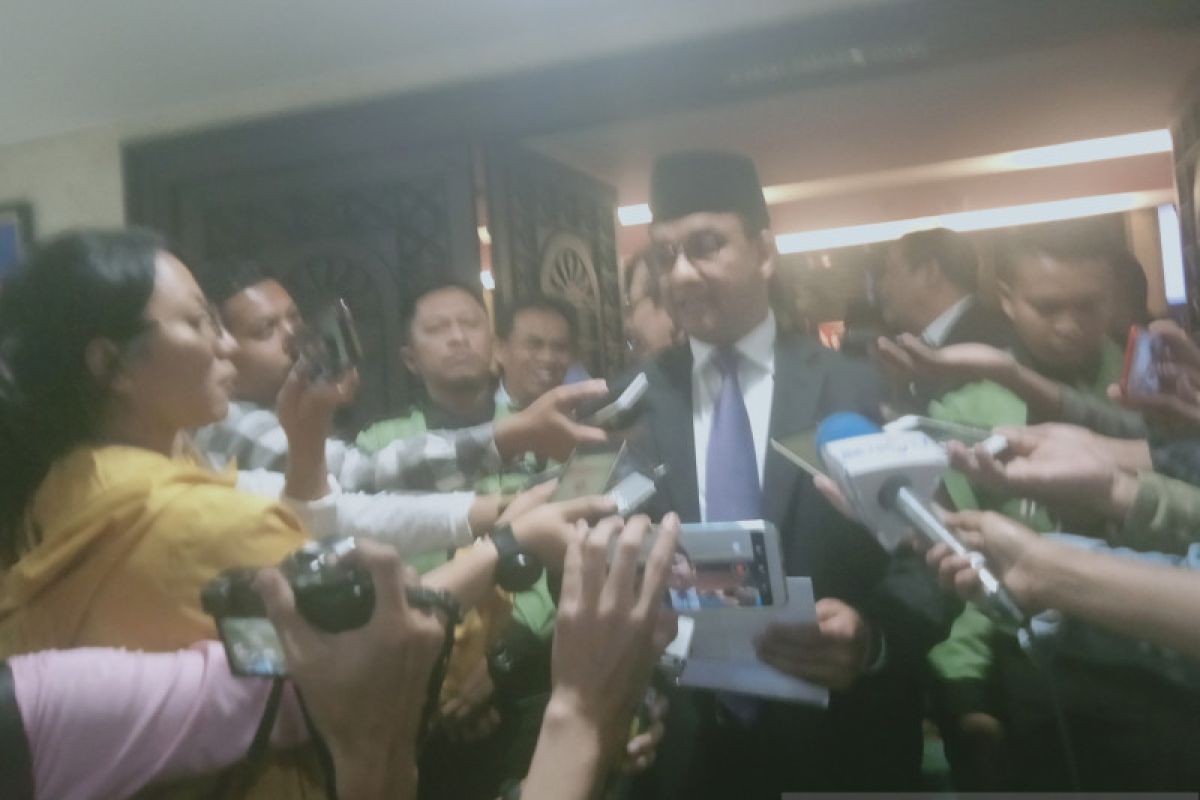 Anies: penggunaan pompa air terkendali menjaga permukaan tanah Jakarta