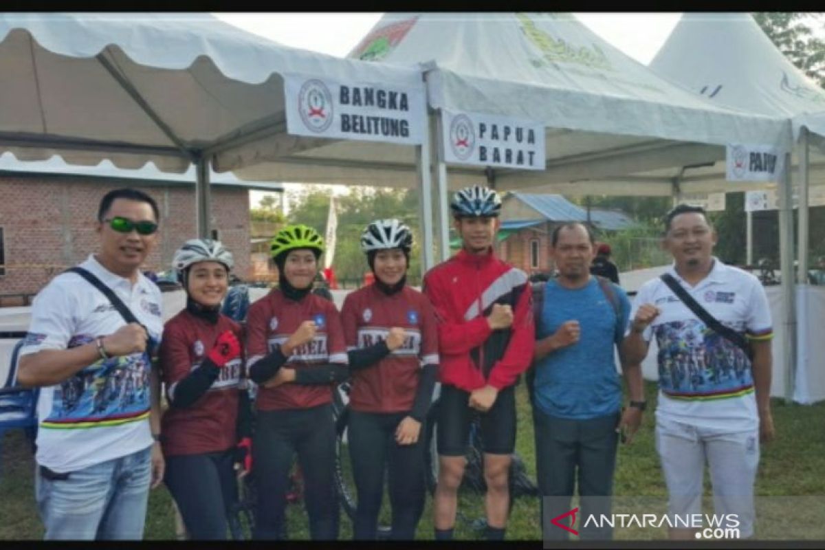 Atlet sepeda Babel sumbang dua tiket menuju PON ke-XX Papua