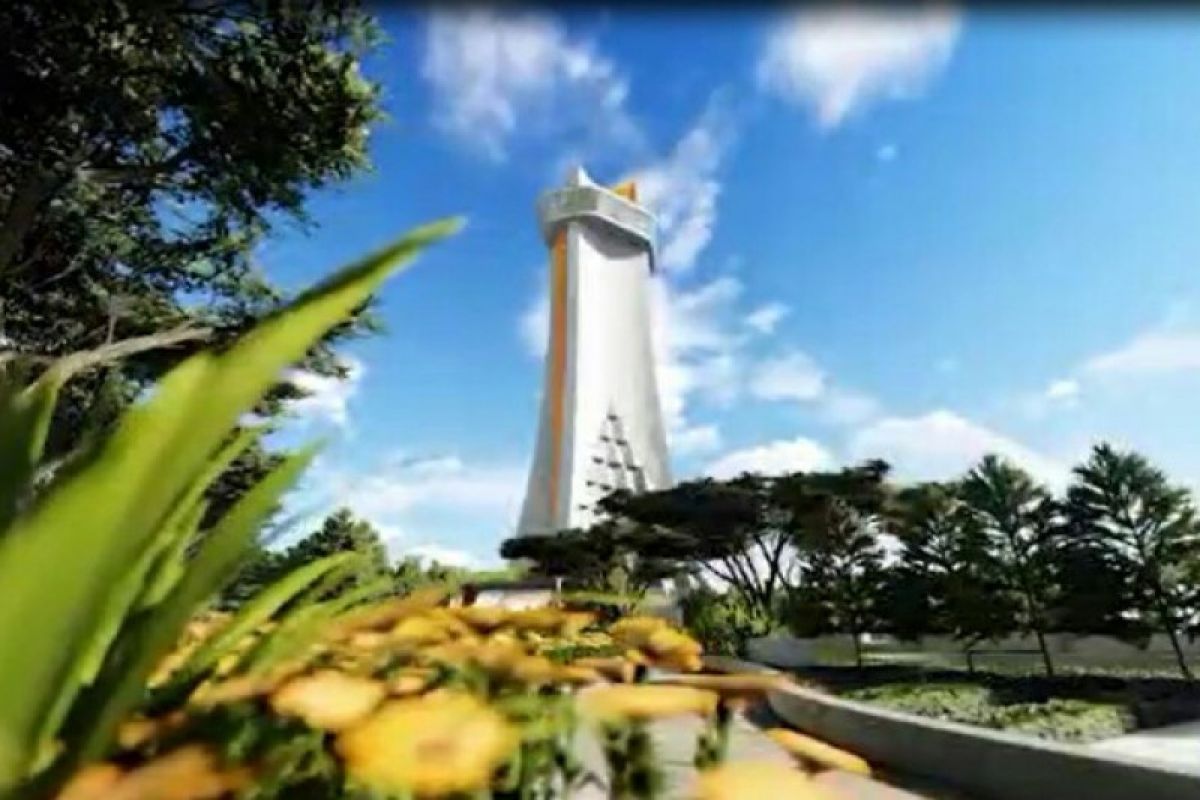 Dokumen fisik Manakarra tower di Mamuju hampir rampung