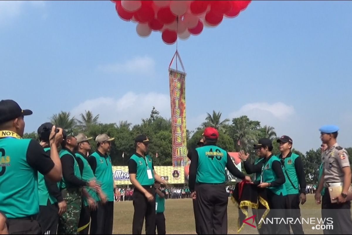 Ribuan siswa Setukpa Polri dan perwakilan sekolah se-Sukabumi ikuti Porismas