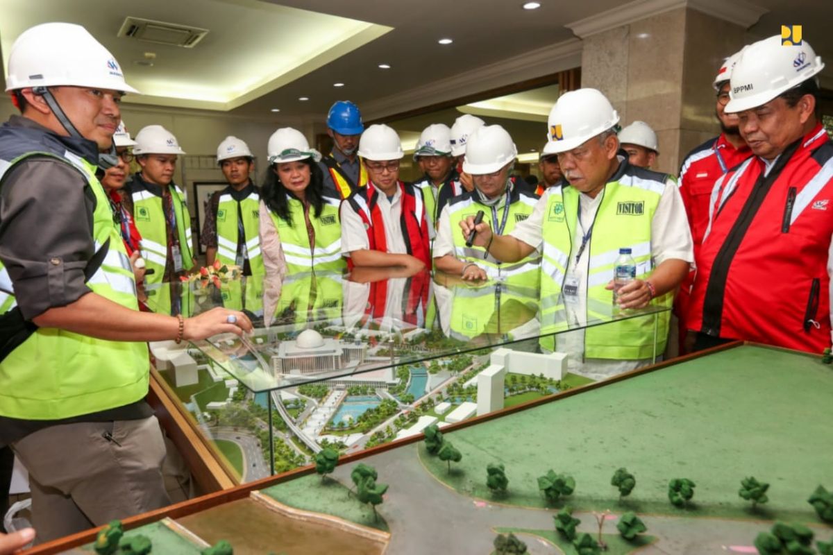 Istiqlal Grand Mosque being renovated under Jokowi's directive