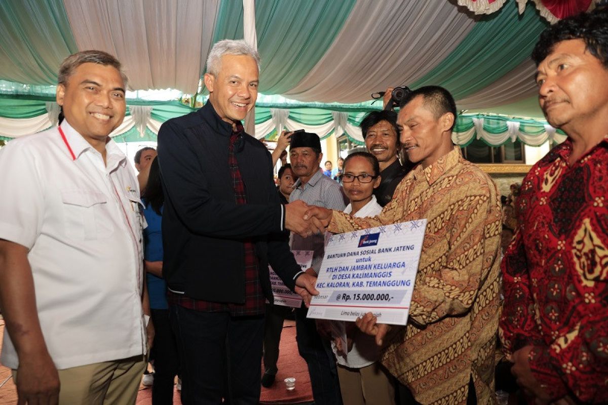 Bank Jateng bantu rehab 100 rumah di Temanggung