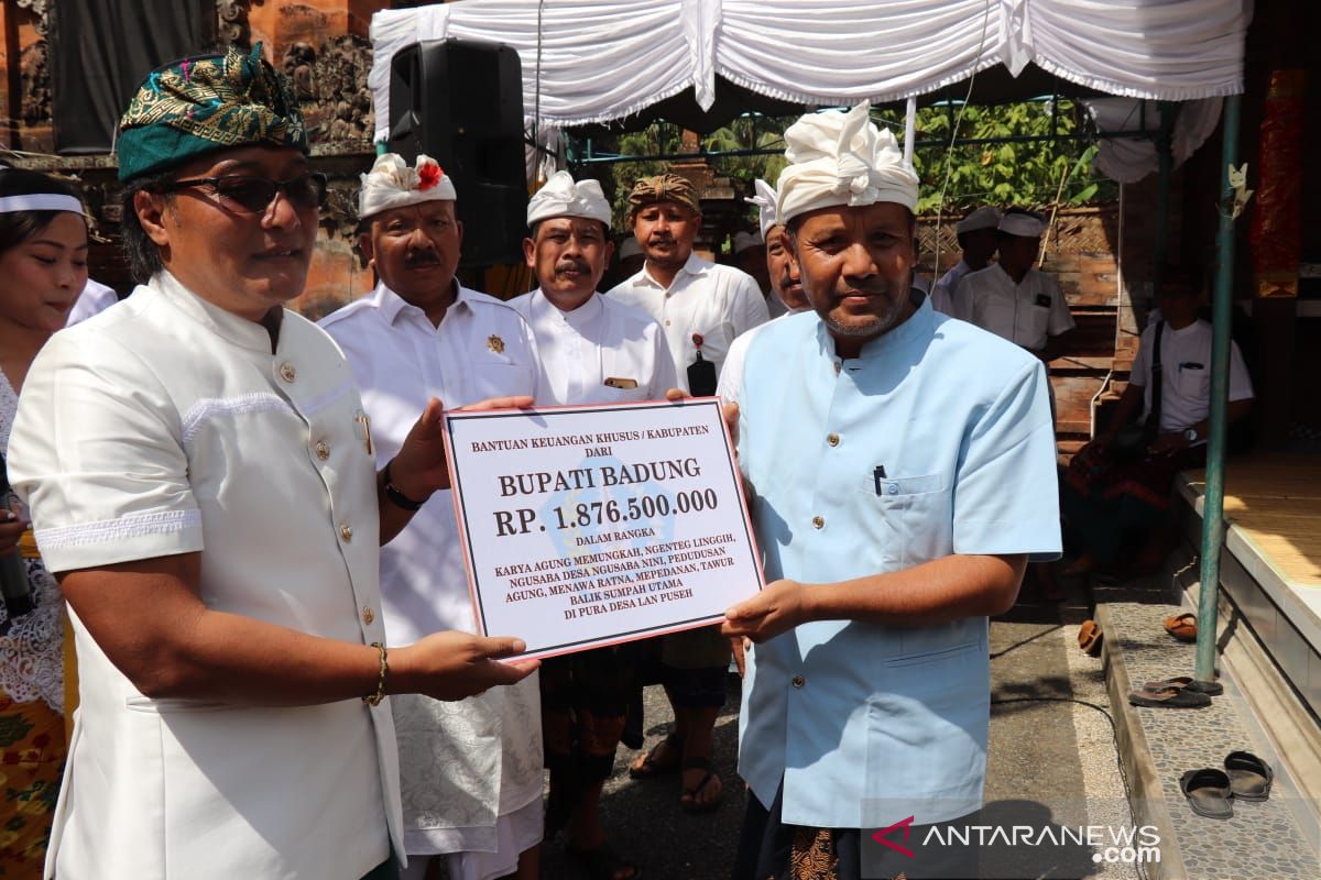 Pemkab Badung bantu Rp1,8 miliar untuk upacara adat